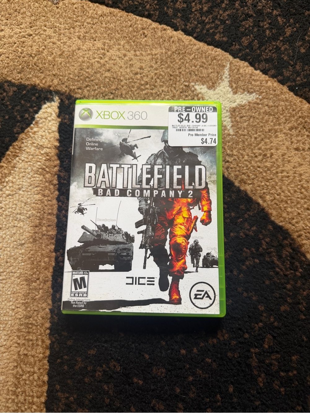 Xbox 360 Battlefield: Bad Company 2 – Green Case